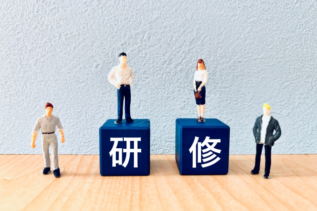 研修・定着のイメージ